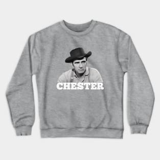 Chester - Gunsmoke - Tv Western Crewneck Sweatshirt